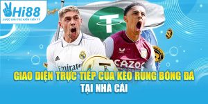 Giao diện trực tiếp của kèo rung bóng đá tại nhà cái