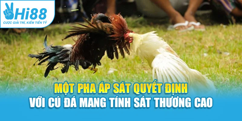 Một pha áp sát quyết định với cú đá mang tính sát thương cao